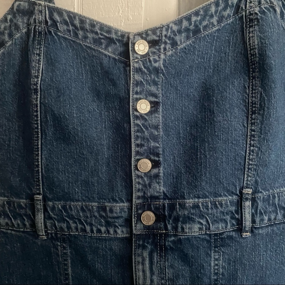 BNWT Gap button from denim dress - Picture 2 of 6